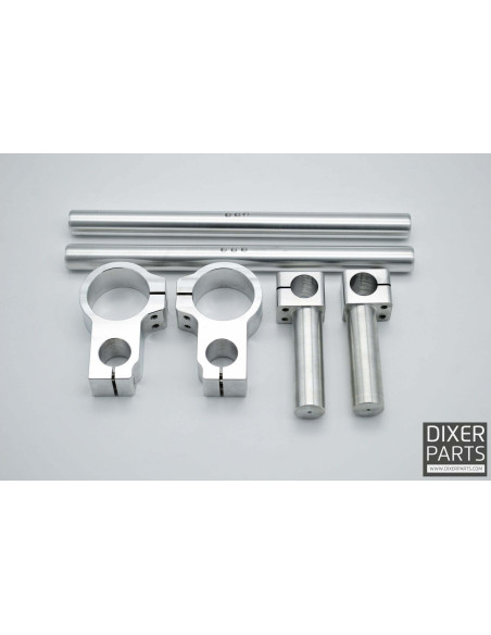 Aluminum CLIP-ON – Fully Adjustable – 48mm – Stunt – Racetrack – Gymkhana