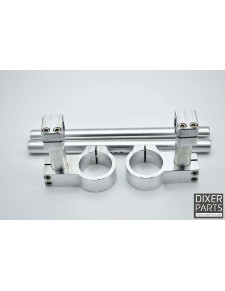 Aluminum CLIP-ON – Fully Adjustable – 48mm – Stunt – Racetrack – Gymkhana