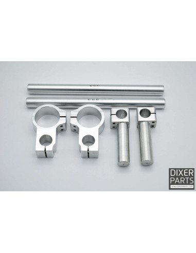 Clip-ons Handle Bar Movable Fully Adjustable 50mm Stunt Risers Steering Track
