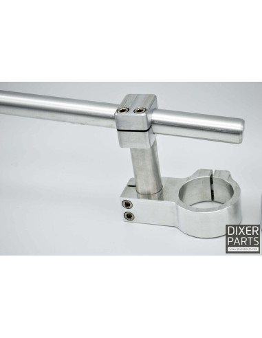 Aluminum CLIP-ON – Fully Adjustable – 48mm – Stunt – Racetrack – Gymkhana