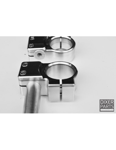 Aluminum CLIP-ON – 50mm – Stunt – Racetrack – Gymkhana