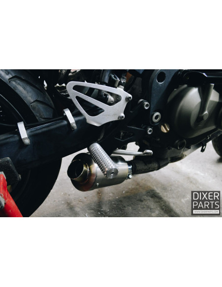 Short Exhaust Muffler Honda CBR 600 F4i FS Sport (1999-2007) Stunt Drift Tail Pipes