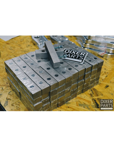 Titanium Scrape Bar Titan Block – 636 CBR F4i R6 ZX6R 954 Dyna KTM  Harley Stunt