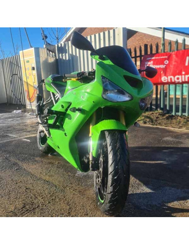Crash Cage Kawasaki ZX6R 636 (2003-2004) Stunt Drift Street Engine Guard Highway Bar