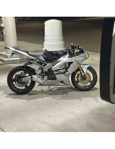 Crash Cage Kawasaki ZX6R 636 (2003-2004) Stunt Drift Street Engine Guard Highway Bar