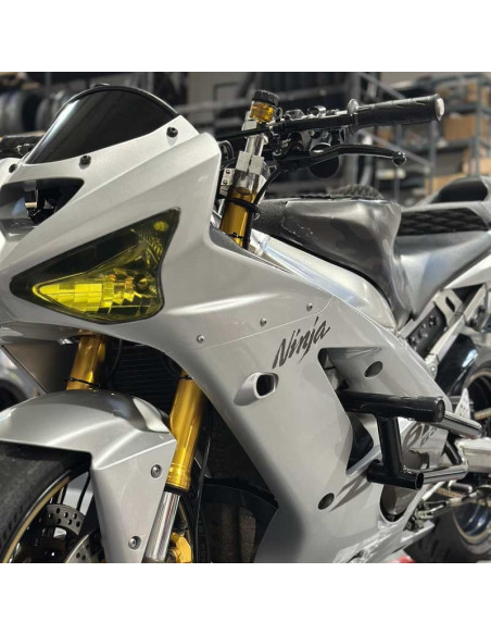 Crash Cage Kawasaki ZX6R 636 (2003-2004) Stunt Drift Street Engine Guard Highway Bar