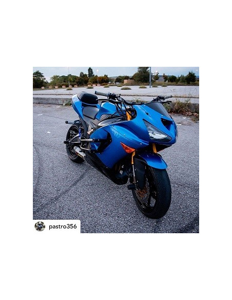Crash Cage Kawasaki ZX6R 636 (2005-2006) Stunt Drift Street Engine Guard Highway Bar