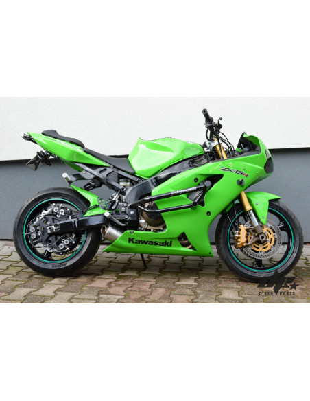 Front Rear Sets Forward Driver’sFootrest – Kawasaki ZX6R 636 (2003-2004) Stunt Pegs