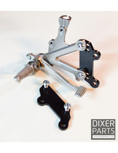 Front Spacers for Sets/Driver’s Footrest – Kawasaki ZX6R 636 (2003-2004)- Stunt