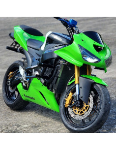 Front Steel Stunt Stay Upper Bracket Windshield Kawasaki ZX6R 636 (2005-2006) Stunt