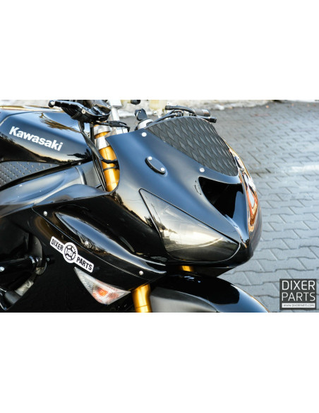 Front Steel Stunt Stay Upper Bracket Windshield Kawasaki ZX6R 636 (2005-2006) Stunt
