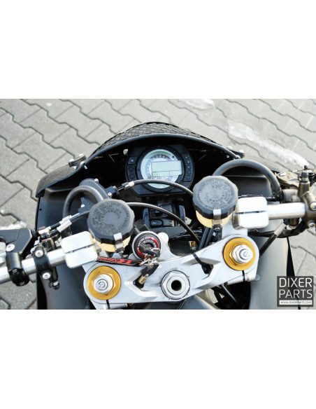 Front Steel Stunt Stay Upper Bracket Windshield Kawasaki ZX6R 636 (2005-2006) Stunt