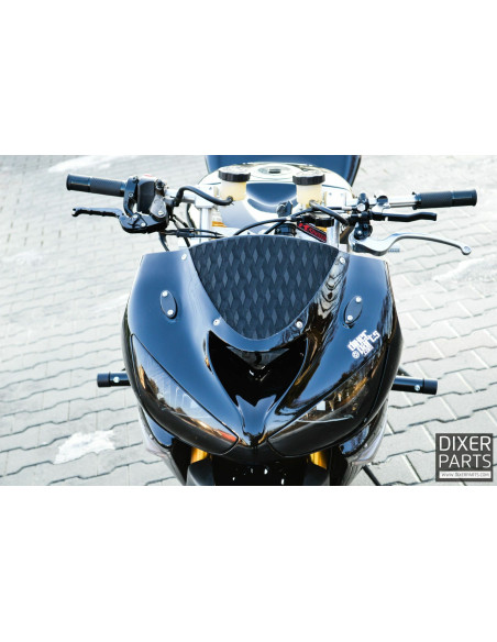 Front Steel Stunt Stay Upper Bracket Windshield Kawasaki ZX6R 636 (2005-2006) Stunt
