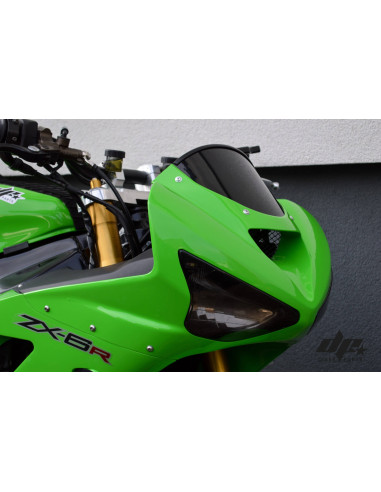 Front Steel Stunt Stay Upper Bracket Windshield Kawasaki ZX6R 636 (2003-2004) Stunt