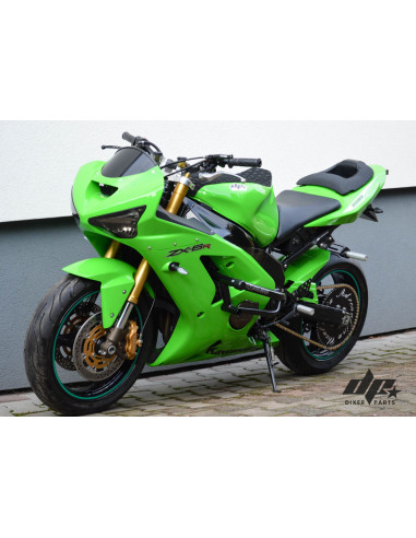 Front Steel Stunt Stay Upper Bracket Windshield Kawasaki ZX6R 636 (2003-2004) Stunt