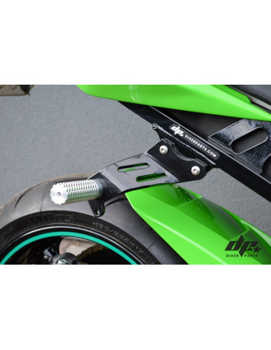 Rear Sets Footrests Subcage Kawasaki ZX6R 636 (2003-2004) Stunt Controls Sub-cage