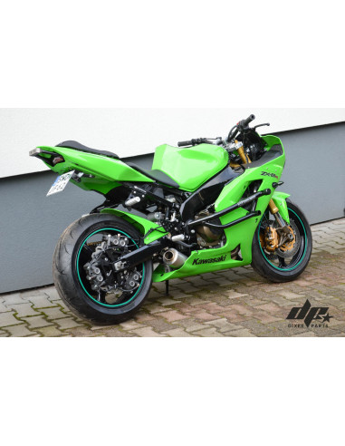 Rear Sets Footrests Subcage Kawasaki ZX6R 636 (2003-2004) Stunt Controls Sub-cage