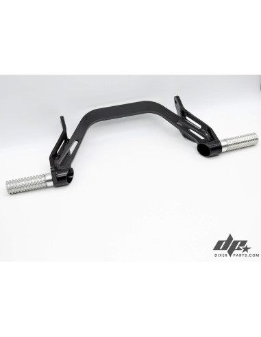 Rear Sets Footrests Subcage Kawasaki ZX6R 636 (2003-2004) Stunt Controls Sub-cage