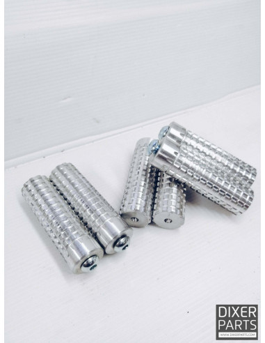 CNC Milled Aluminum Footrest Footpegs Pegs – 30 x 100 mm Cafe Racer Stunt 636