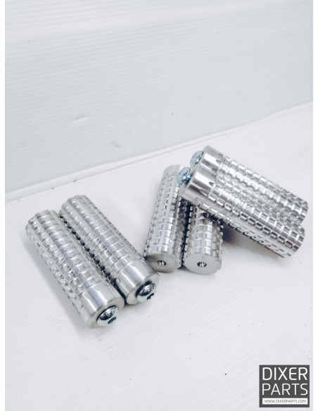 CNC Milled Aluminum Footrest Footpegs Pegs – 30 x 100 mm Cafe Racer Stunt 636
