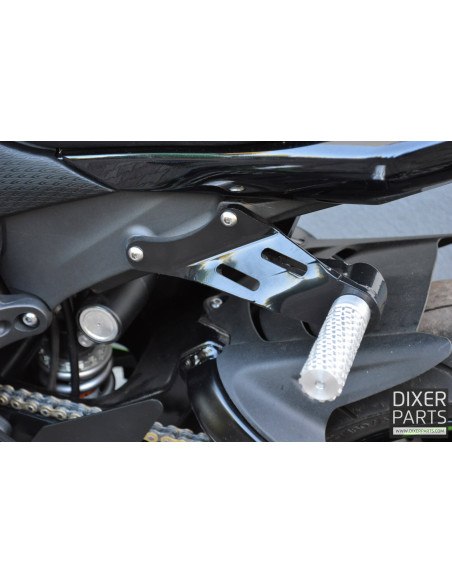 CNC Milled Aluminum Footrest Footpegs Pegs – 30 x 100 mm Cafe Racer Stunt 636