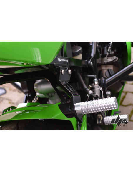 CNC Milled Aluminum Footrest Footpegs Pegs – 30 x 100 mm Cafe Racer Stunt 636
