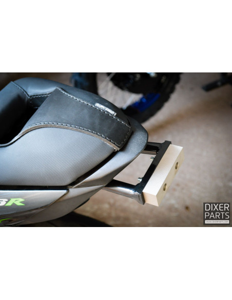Steel Scrape Bar 12 O’clock Kawasaki ZX6R 636 (2009-2018) Stunt Wheelie Round Titan