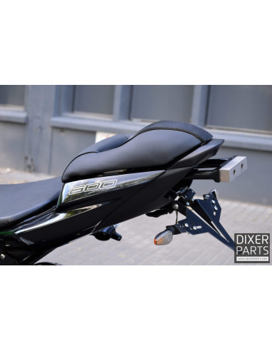 Steel Scrape Bar 12 O’clock Kawasaki ZX6R 636 (2009-2018) Stunt Wheelie Round Titan