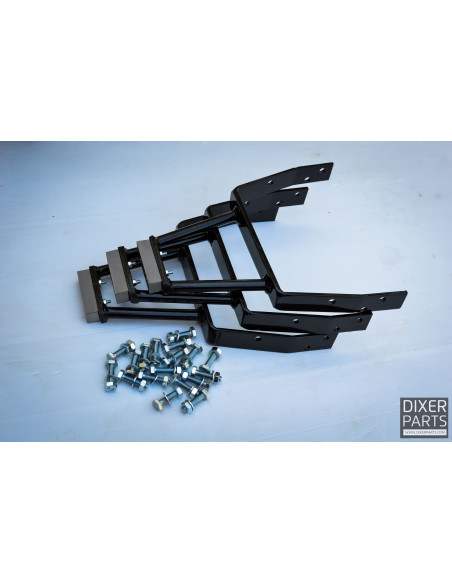 Steel Scrape bar 12 O’clock Kawasaki ZX6R 636 (2003-2004) Stunt Wheelie Round Titan