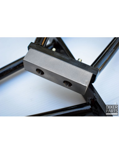 Steel Scrape bar 12 O’clock Kawasaki ZX6R 636 (2003-2004) Stunt Wheelie Round Titan