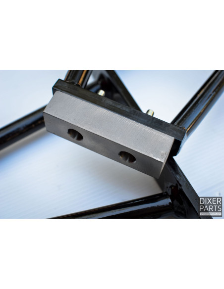 Steel Scrape bar 12 O’clock Kawasaki ZX6R 636 (2003-2004) Stunt Wheelie Round Titan
