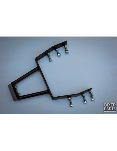 Steel Scrape bar 12 O’clock Kawasaki ZX6R 636 (2003-2004) Stunt Wheelie Round Titan