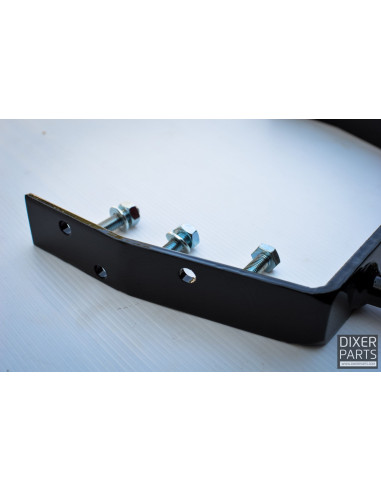 Steel Scrape bar 12 O’clock Kawasaki ZX6R 636 (2003-2004) Stunt Wheelie Round Titan