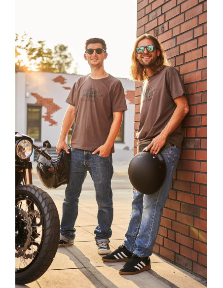 Dixer Parts t-shirt – OLIVE – model 1