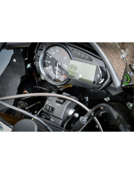 Front Steel Stunt Stay Upper Bracket Windshield Kawasaki ZX6R 636 (2013-2018) Stunt