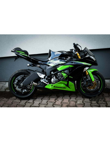 Front Steel Stunt Stay Upper Bracket Windshield Kawasaki ZX6R 636 (2013-2018) Stunt