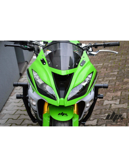 Front Steel Stunt Stay Upper Bracket Windshield Kawasaki ZX6R 636 (2013-2018) Stunt