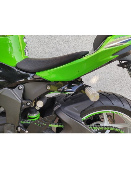Rear Sets Footrests Subcage Kawasaki ZX6R 636 (2013-2025) Stunt Controls Sub-cage