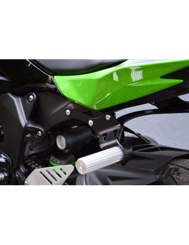 Rear Sets Footrests Subcage Kawasaki ZX6R 636 (2013-2025) Stunt Controls Sub-cage