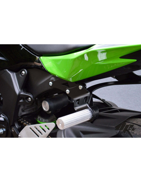 Rear Sets Footrests Subcage Kawasaki ZX6R 636 (2013-2025) Stunt Controls Sub-cage