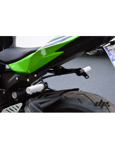 Rear Sets Footrests Subcage Kawasaki ZX6R 636 (2013-2025) Stunt Controls Sub-cage