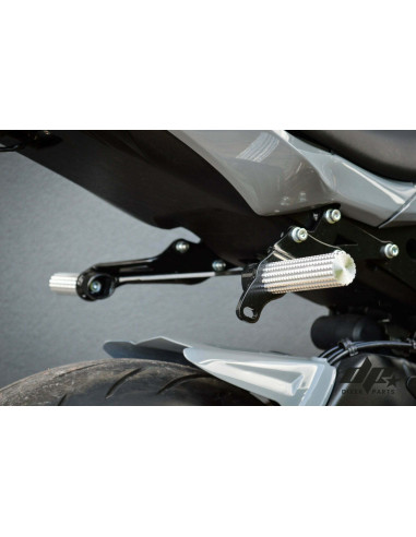 Rear Sets Footrests Subcage Kawasaki ZX6R 636 (2013-2025) Stunt Controls Sub-cage