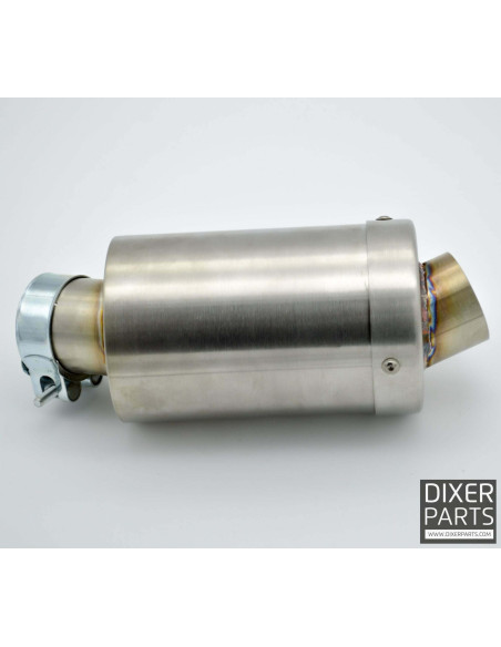Short Exhaust Muffler Kawasaki ZX6R 636 (2003-2004) Stunt Drift Upgrade Tail Pipes