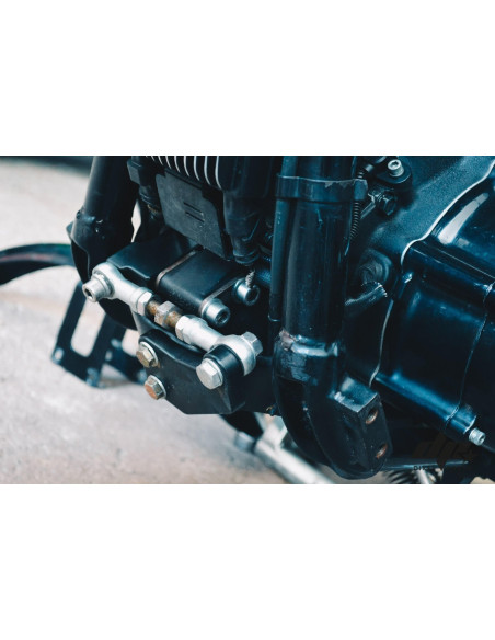 Front Bracket Top Shock Harley Davidson Dyna All Models HD Engine Stabilizer Kit
