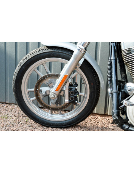 Upgrades Calipers Adapters Kit Nissin Tokico-108mm Harley Davidson Dyna (2006-2017) +Calipers