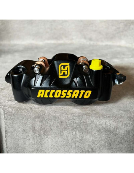 Left Side Upgrades Calipers Adapters Kit 108mm Harley Davidson (2006-2023) Dyna Softail Ultra Glide Breakout
