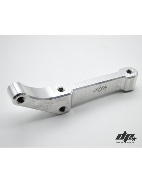 Left Side Upgrades Calipers Adapters Kit 108mm Harley Davidson (2006-2023) Dyna Softail Ultra Glide Breakout