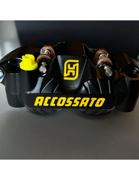 Left Side Upgrades Calipers Adapters Kit 108mm Harley Davidson (2006-2023) Dyna Softail Ultra Glide Breakout