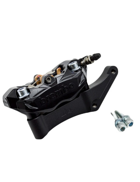 Upgrades Calipers Adapters Kit Brembo-100mm Harley Davidson Dyna Softail Touring +Right Caliper