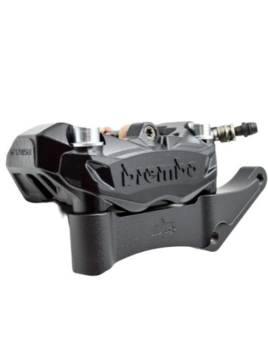 Upgrades Calipers Adapters Kit Brembo-100mm Harley Davidson Dyna Softail Touring +Right Caliper